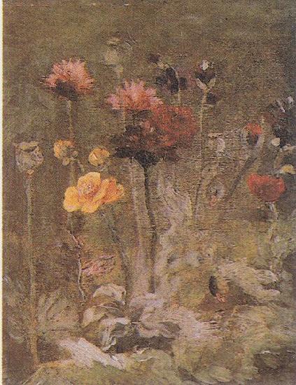 Still Life with Scabiosa and Ranunculus, Vincent Van Gogh